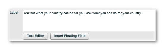 A Rich Text Field